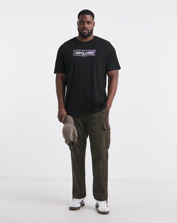 Jack & Jones Graffiti Logo T-Shirt 5 Pack - Multi