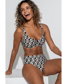 Pour Moi Casablanca Foldover Bikini Brief Mono