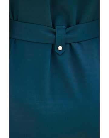 Sosandar Zip Through Utility Midi Shirt Dress