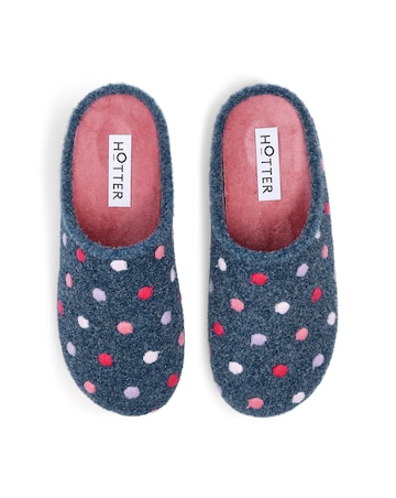 Hotter Dotty Slipper