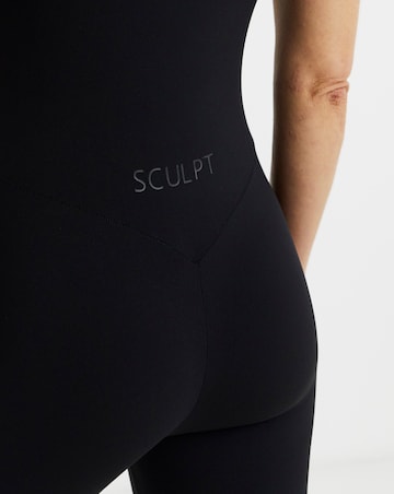 Sculpt Activewear Square Neck Jumpsuit- Regular