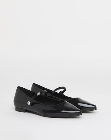 Clara Pointed Toe Mary Janes - Wide Fit (E)