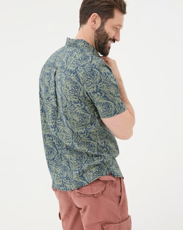 FatFace Jungle Short Sleeve Print Shirt