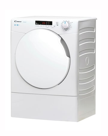 Candy Smart CSE V9DF-80 Wifi Connected 9kg Vented Tumble Dryer - White