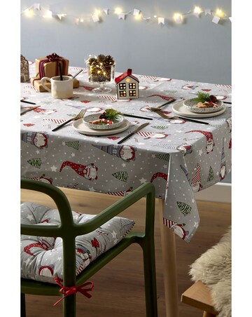 Christmas Gnomes Table Cloth