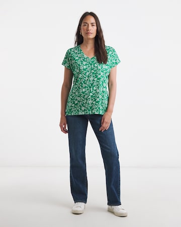 V-Neck Short Sleeve T-Shirt