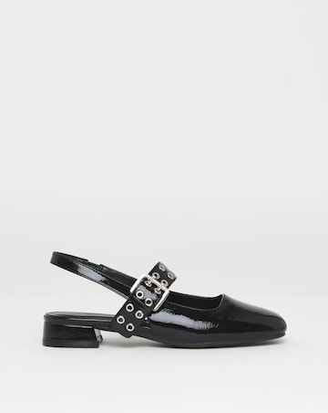 Arden Slingback Eyelet Mary Jane - Extra Wide Fit (EEE)