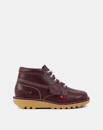 Kickers Kick Hi Leather Shoes