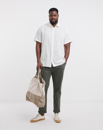 Jack & Jones Breeze Linen Shirt - White