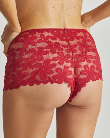 Pretty Secrets (2 Pack) Daisy Lace Short Knickers