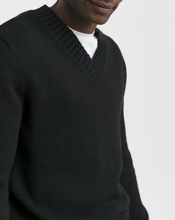 Black Cricket Jumper