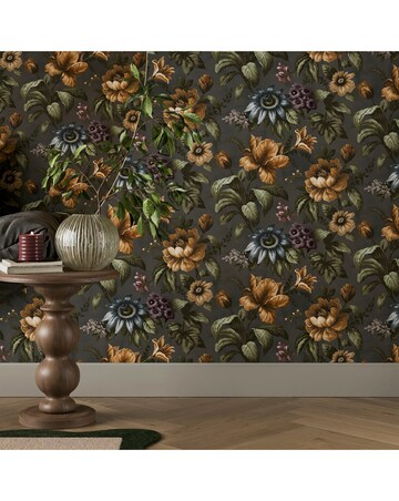 Superfresco Easy Gardenia Charcoal Wallpaper