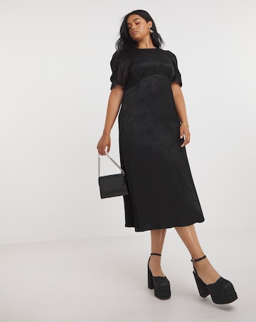 Nobody's Child Moira Jacquard Midaxi Dress