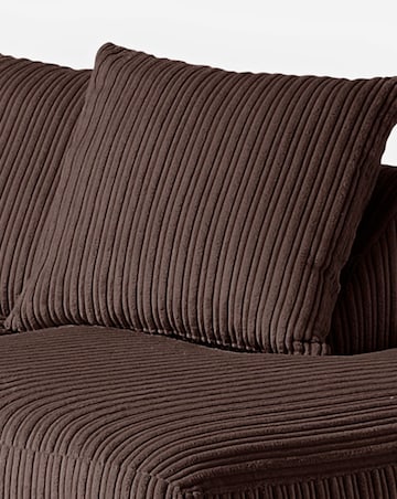 Ferguson Jumbo Cord Right Hand Chaise Sofa