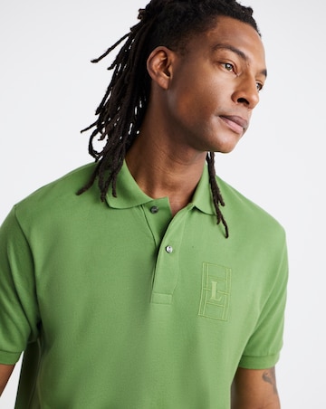 Lacoste Short Sleeve Embroidered Logo Polo - Green