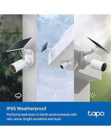 TP-Link Tapo Solar-Powered 2K Security Camera Kit