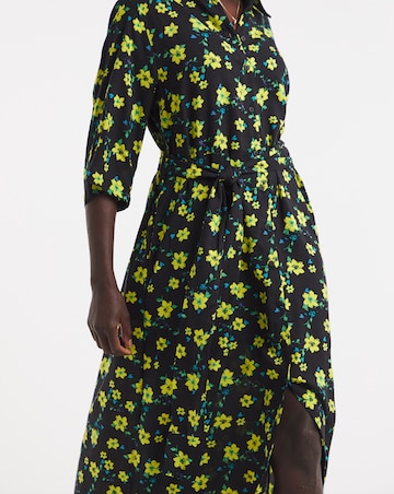 Belted Shirt Dress