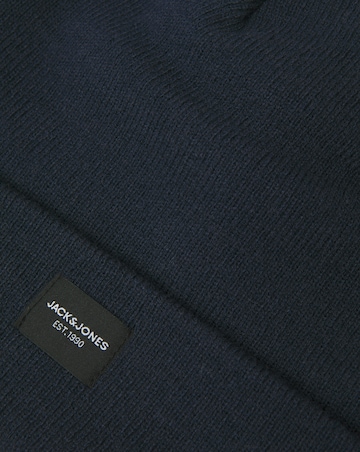 Jack & Jones Beanie & Scarf Giftbox - Navy