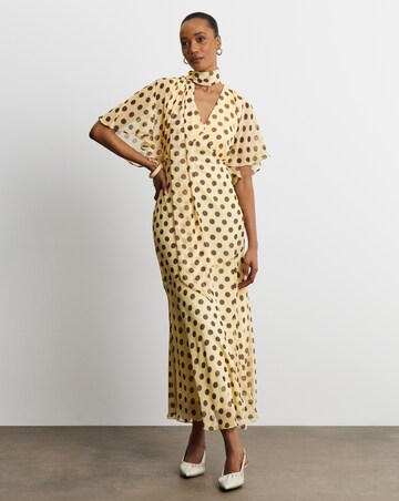 Joanna Hope Maxi Dress With Removeable Scarf