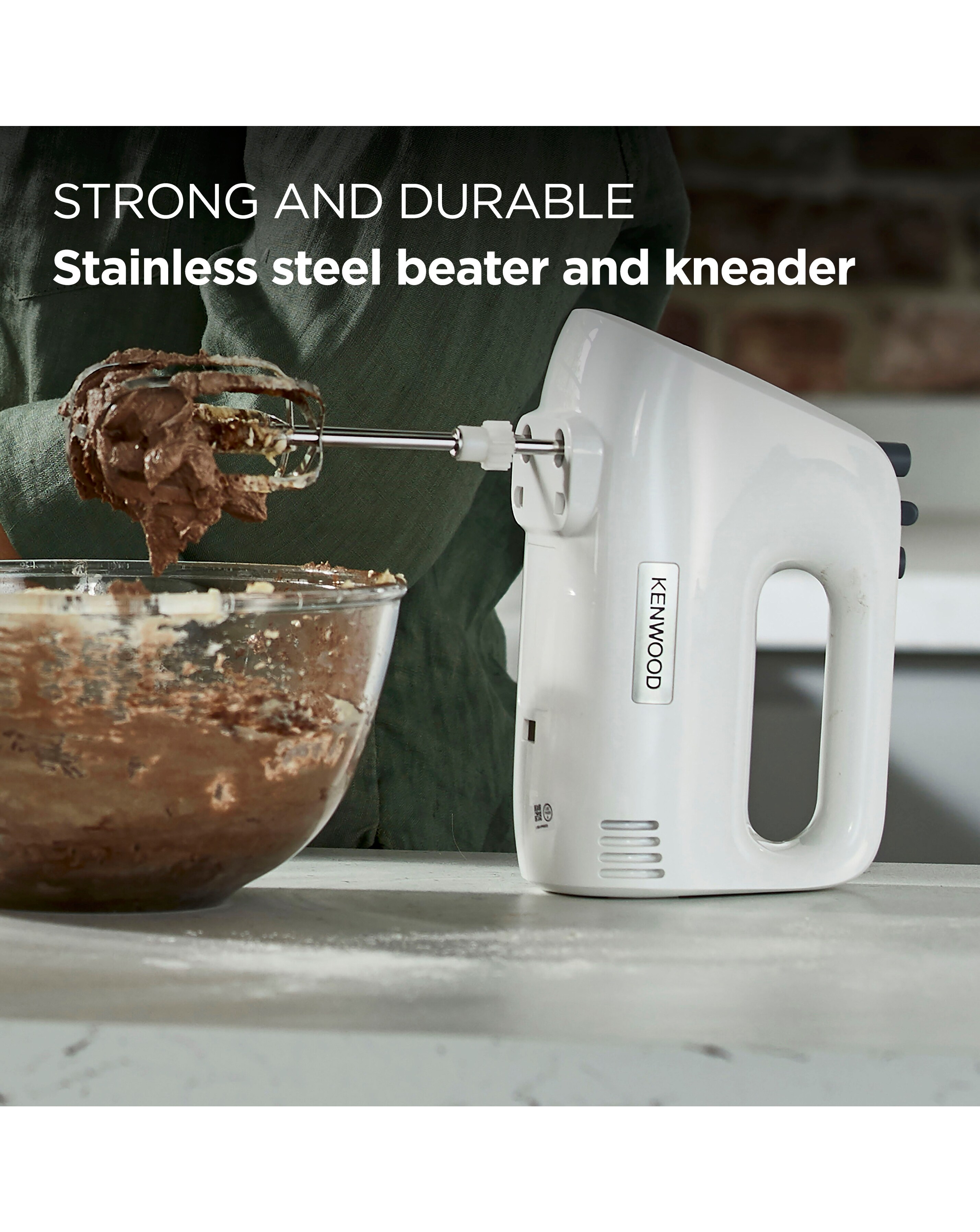 Kenwood HMP30.A0WH Hand Mixer White | Ambrose Wilson