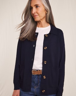 Julipa Collared Cardigan