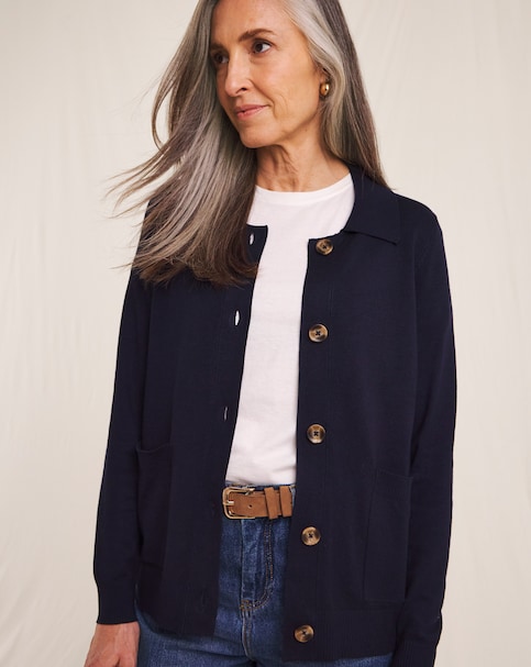Julipa Collared Cardigan