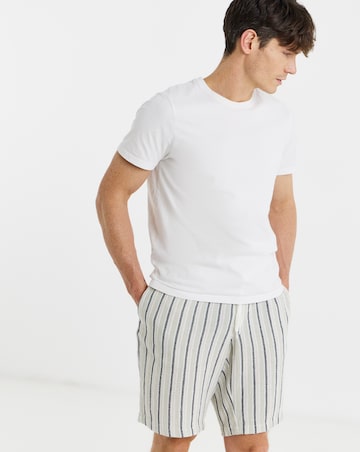 Jack & Jones Coba Stripe Short - Natural