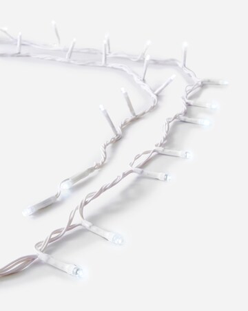 Multifunction Icicle Christmas Lights - White