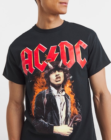 ACDC Graphic Band T-Shirt - Black