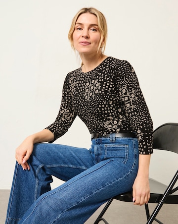 FatFace Ria Mono Texture Print