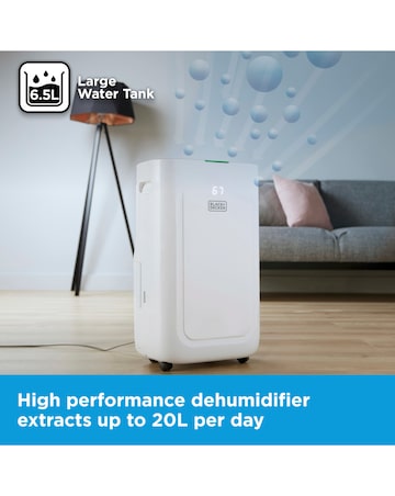BLACK+DECKER 20L Smart Dehumidifier