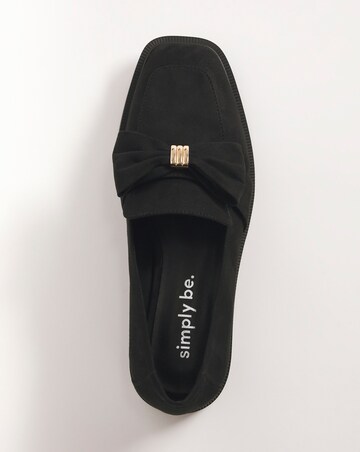 Eliana Classic Loafer Shoes - Wide Fit (E)