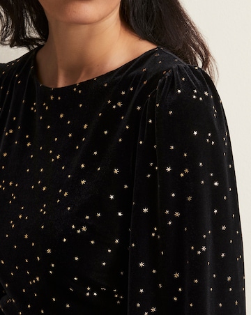 Phase Eight Adele Velvet Mini Dress