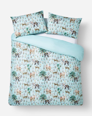 Jaipur Leopard Border Duvet Cover Set
