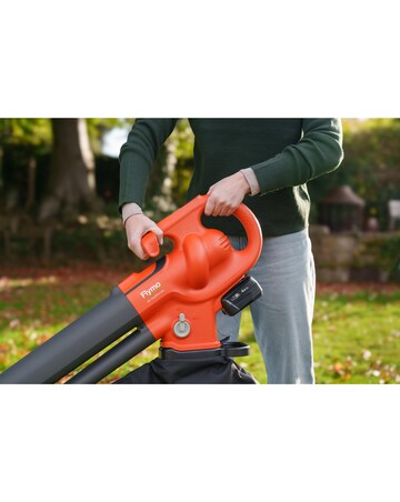 Flymo 18V EasiBlowVac Leaf Blower & Vacuum 4.0Ah Battery & Charger