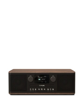Pure Classic C D6 CD Player & Digital Radio Black/Walnut