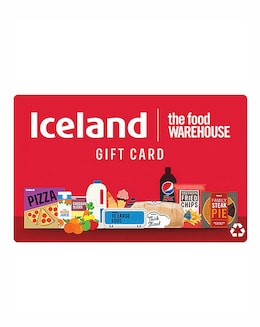 Iceland &pound;100 Gift Card