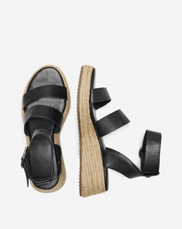 Only Minerva Wedge Espadrille Sandals with Adjustable Buckle Standard Fit