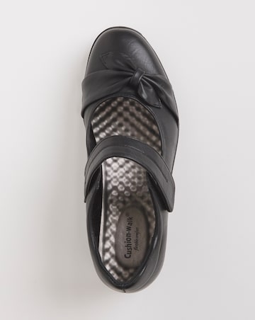 Cushion Walk Bow Mary Jane Shoes Extra Wide EEE Fit