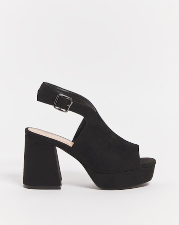 Goldie Scoop Front Shoe Boots - Extra Wide Fit (EEE)