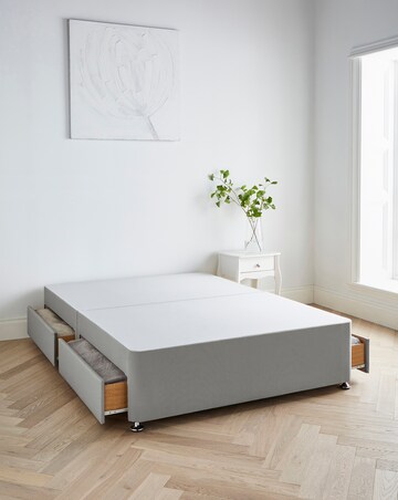 Silentnight 1000 Pocket Pillowtop Memory Divan Set with 4 Drawers