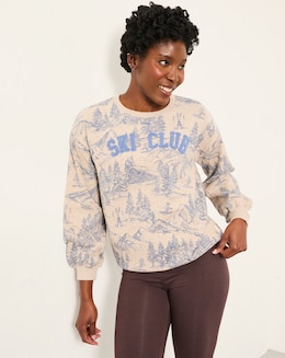 Fatface Ski Club Crew Sweat