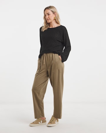 Boucle Slouch Top