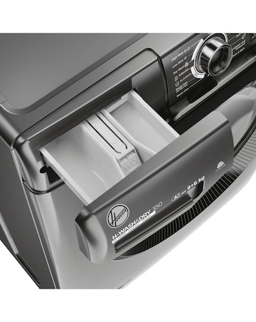 Hoover H3DPS4966TAMBR80 9/6kg, 1400rpm, WiFi Washer Dryer - Graphite