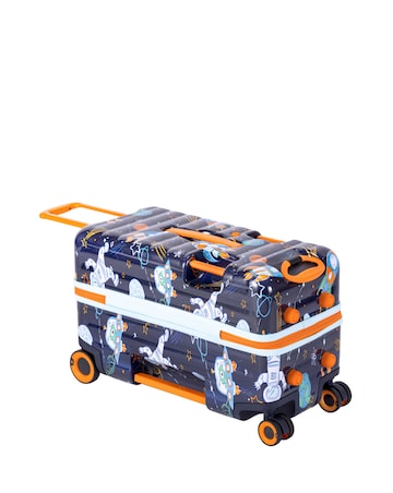 IT Luggage Trunkryder Kids Ride-On Suitcase - Spaceship