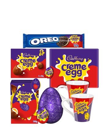 Cadbury Creme Egg Mug & Oreo Biscuit Gift Set