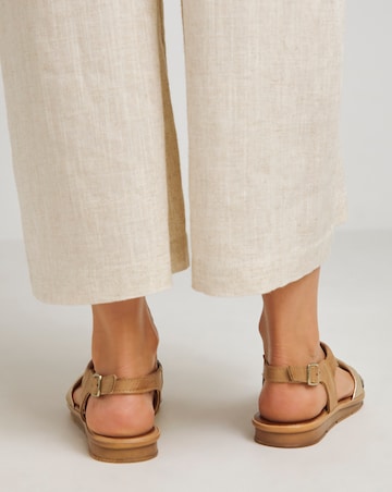 Nadia Leather Tubular Sandal - Standard Fit (D)