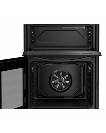 Indesit ITE6VMB 60cm Electric Twin Cooker with Ceramic Hob - Black Installation