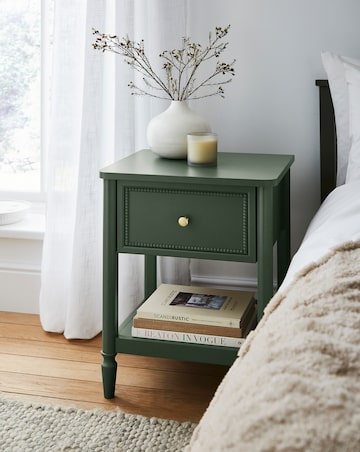 Darcy Bobbin Trim Side Table