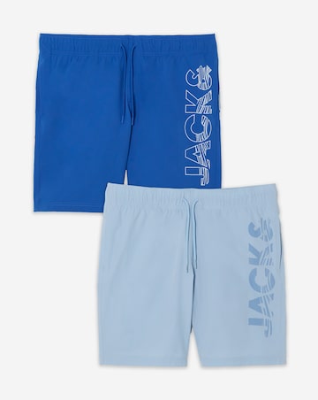 Jack & Jones Maui Wave Logo Swim Short 2 Pack